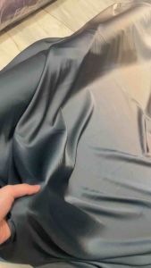 Bahan Kain Satin Armany Silk Gradasi Ombre High Quality Warna Dusty Army Latte Harga 05meter