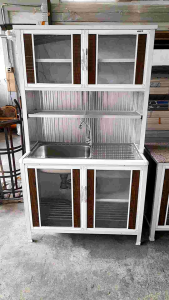 100 CM ตู้ครัวอลูมิเนียม - ตู้ครัวอลูมิเนียม 100 ชมทรงสูง