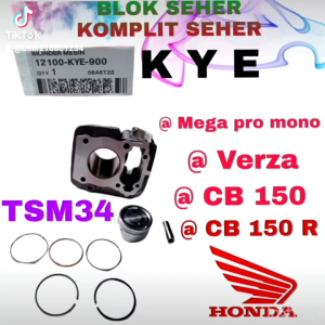 BLOK SEHER SET MEGA PRO NEW MONO VERZA CB 150 VERZA 150 KYE