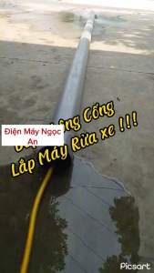 Dây Thông Tắc Cống Bằng Áp Lực Nước Máy Rửa Xe - Sử Dụng Máy Rửa Xe - Có Các Cỡ Dây 10M -15M -20M . Cuộn Dây Thông Tắc Cống