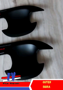 Cover Outer Pegangan Pintu Mobil Daihatsu Sigra 2016-2024 Hitam Doff