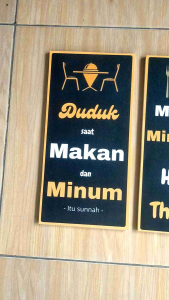 5 Pcs Hiasan Dinding Tempel Hiasan dapur.