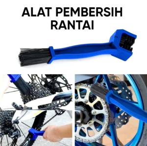 Sikat Rantai Sepeda Motor U Shape & Alat Pembersih Sprocket