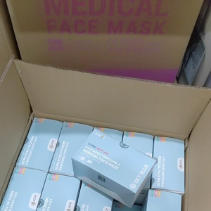 Iconic Signature Sky Blue Adult 3 Ply Medical Mask 50s