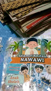 Topper Kue Khitan Sunat Khitanan Free Nama dan Ucapan