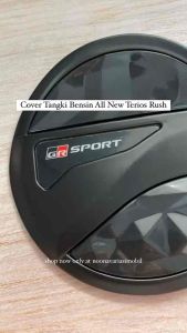 Cover Tangki Tutup Bensin All New Terios & All New Rush GR SPORT Hitam Doff