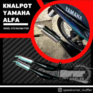 Knalpot Racing Yamaha Alfa Model F1ZR