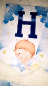 Happy Christening Banner Decorations for Boys Party