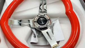 Custom Red Heart Steering Wheel ABS ColourSteering For Cars Wheel For Girls love