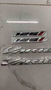 Bộ tem nổi vario 125 crôm bóng hàng nhập Thái Lan chất lượng cao dành trang trí riêng cho dòng xe này tem nổi màu sắc rất đẹp và bền giá bán cực tốt bán lẻ như bán sỉ