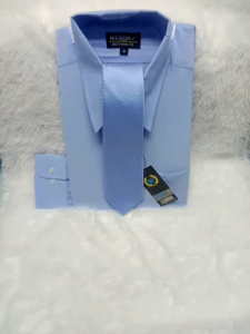 Wendya.T Kemeja Formal Reguler Warna BIRU TELUR ASIN (22)✓Kemeja Pria Polos Lengan Panjang