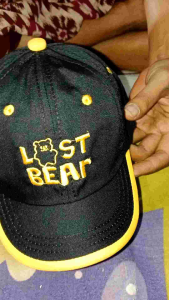 topi bodril list bear anak topi basbal bodril anak usia 2-10 tahun