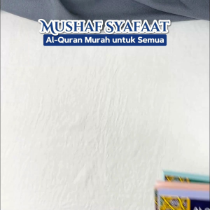 Mushaf Syafaat Al-Quran Beli 1 Dapat 3: paket wakaf Al-quran spesial di rancang khusus untuk memudahkan anda berwakaf dan membaca Al-quran~ Winonabooks × Aqwam