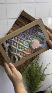 Althea Macrame Handmade Tas HP Dompet Tas Sling Bag Tas Selempang Wanita Model Terbaru Kekinian