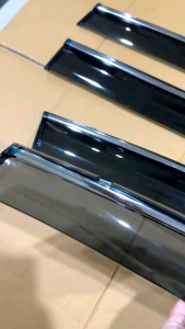 Talang Air BYD DENZA D9 2025 2026 2027 Side Visor Injection Hitam List Chrome .