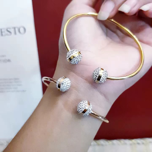 Gelang Tangan Titanium Terbaru Import Anti Karat 0522ab