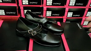 Sepatu Pantofel Paskibraka Wanita Tali 2 Kulit Sepatu Formal Hitam Sepatu Tali Untuk Dinas - Lazada