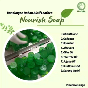 sabun leafhea ori #sabunmuka #sabunalami #sabunherbal