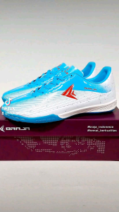 Braja-sepatu futsal Dewasa Braja speed storm In White toska