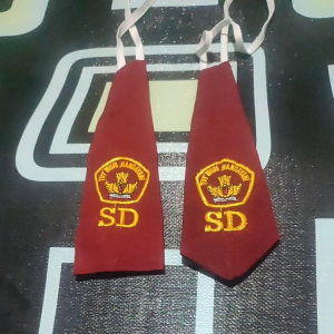 Dasi Sekolah SD Laki-Laki & Perempuan Panjang 20cm
