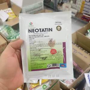 Neotatin 100g Thuốc trị nấm diều nấm phổi nấm nội tạng nấm ghép tiêu hoá trên gà đá gia cầm