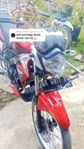 Peninggi Shock Depan Motor Vixion/CBR/Megapro/Tiger/KLX/Byson Panjang 15cm