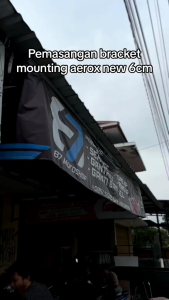 BREKET PLAT MOUNTING AEROX NEW / AEROX OLD N-MAX & LEXI PLAT TEBAL 6 CM