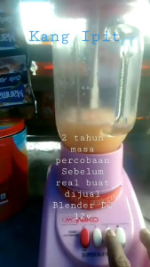 Blender Aki - SET GELAS JUS - Blender 12volt DC - Blender Bisa Dibawa Kemana Saja - Multifungsi