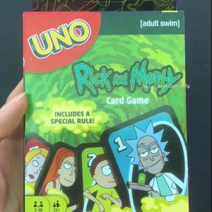 Bộ Thẻ Bài UNO Trò Chơi Rick and Morty Độc Đáo Thú Vị - Matel Cards Game 112 lá