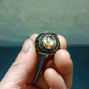 Nhẫn Mỹ không quân 1997 hợp kim lòng nhẫn triện 10k