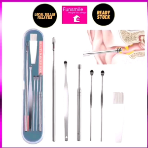 6 pcs/Set Stainless Steel Ear Pick Set