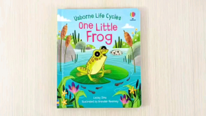 Buku Ilustrasi Interaktif: Usborne Life Cycles One Little Frog