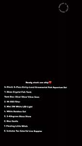 Set Ikan Hiasan Permulaan x8 （Percuma 10 ekor Ikan）入门款水族套装