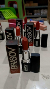 BRASOV Lipstik matte no 01-08  3.8g