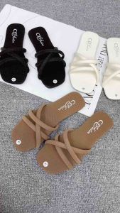 San San Dép Lê DÂY ĐAN Đế Bệt Nữ Thời Trang Dép Đi Tiệc Du Lịch Êm Chân