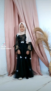 TERBARU GAMIS BRUKAT ANAK KUPU-KUPU USIA 2-12 TAHUN
