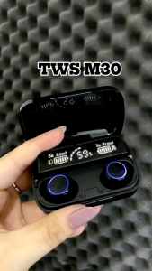 0HANSFREE EARPHONE TWS M30/M30 PRO + POWERBANK