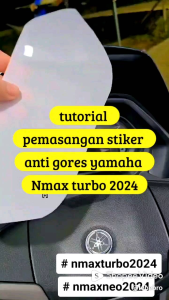 Stiker Resin Timbul Anti Gores Spidometer Yamaha Nmax Turbo & Nmax NEO