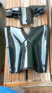 Batok Belakang & Legsil Tengah Vario Techno 125 Old Karbon