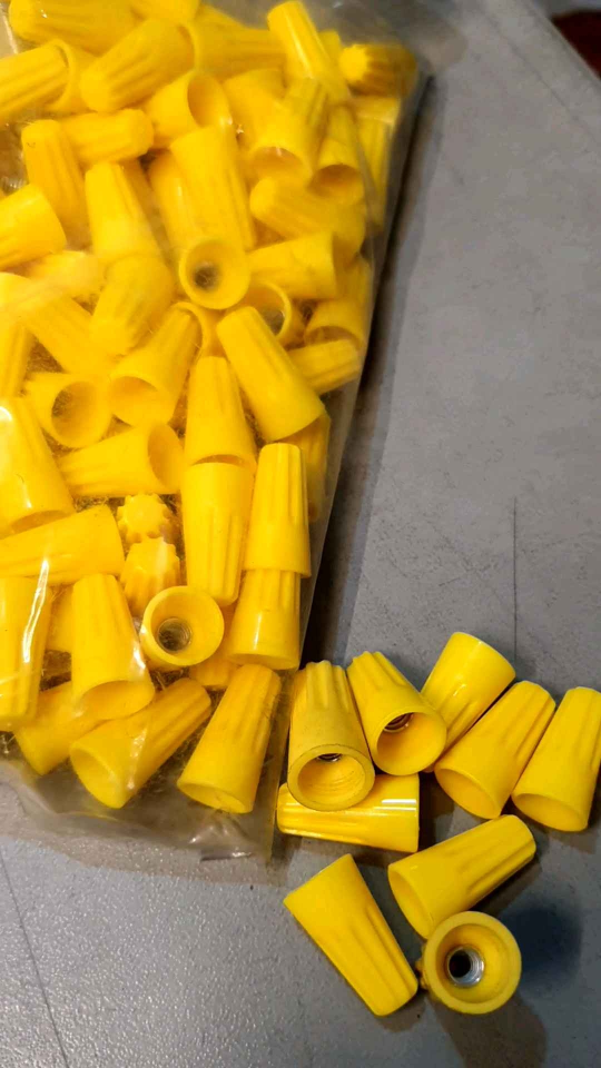 WIRE NUTS Yellow #12-10 (35mm-5.5mm) per 10pcs