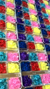 Set hoa nhí mix màu trang trí phụ kiện làm nail siêu xinh set 6 ô