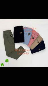 fashion women soft jeans Elastic waist W/pocket thin pants good quality OETTQ