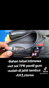 Ax3 Sepatu selop Ax3 selop pria sepatu selop santai casual