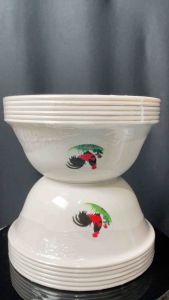 mangkok ayam jago plastik mie bakso es putih