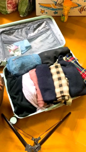 Bộ túi hút chân khôngkèm bơm điện đựng Chăn quần áo mùa đông(Túi dầy dặnhàng loại 1)