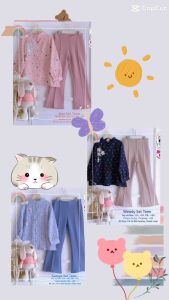 Setelan Baju Anak Blus dan Celana Cutbray Sanaya Jesa Wendy Set Kids Oneset Anak Korean Style Setcel Anak Usia 8-13 Tahun Outfit Baju Anak Model Terbaru