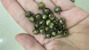 กระดุม กระพรวน สีรมดำ กระดิ่ง ตกแต่งเสื้อ กระเป๋า กระดูม เหรียญจีน