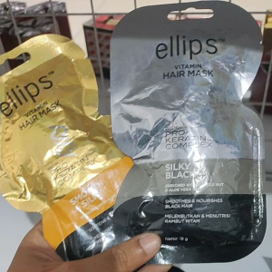 ELLIPS HAIR MASK dengan Pro-Keratin sachet 20gr / masker vitamin rambut ellips