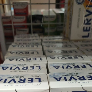 [GJK] LERVIA Sabun Batang 90 gr / Sabun Batang Lervia Sabun Mandi Susu Lervia 90 gram