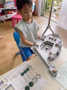 Makkah Grand Masjid 3D Card Saudi Arabian Architectural model DIY Muslim Toy Hadiyah for kids